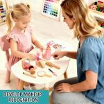 Wooden Pretend Makeup Kit for Toddlers
