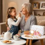 Wooden Pretend Makeup Kit for Toddlers