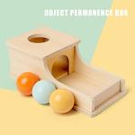 Montessori Object Permanence Box for Babies 6-12 Months