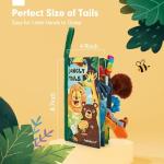 Hahaland Baby Sensory Toy and Tummy Time Book