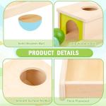 Montessori Object Permanence Box with Three Balls