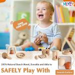 Montessori Wooden Baby Toys Set for Infants
