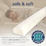 hiccapop [1-Pack] Toddler Bed Rail Bumper | Bed Bumper for Toddlers | Kids Foam Safety Bed Guard Rail for Toddlers | Bed Side Rail