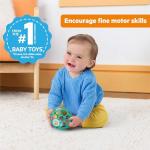 Bright Starts Teal Oball Easy-Grasp Rattle Toy