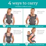 Infantino 4-in-1 Convertible Baby Carrier - Gray