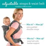 Infantino 4-in-1 Convertible Baby Carrier - Gray