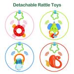 Cute Stone Baby Gym Play Mat with Piano