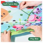 Cute Stone Baby Gym Play Mat with Piano