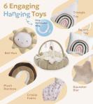 5-in-1 Plush Baby Play Gym with Toys