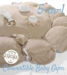 5-in-1 Plush Baby Play Gym with Toys