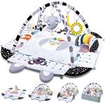 7-in-1 Multifunctional Baby Play Mat with Toys
