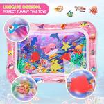 Infinno Pink Tummy Time Water Play Mat