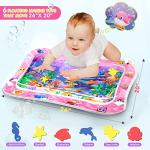 Infinno Pink Tummy Time Water Play Mat