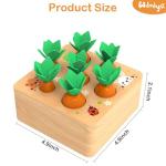 Wooden Montessori Shape Sorting Toy for Toddlers