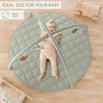 Adorable Baby Play Gym with Tummy Time Mat