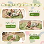 8-in-1 Baby Play Gym Mat with Detachable Toys