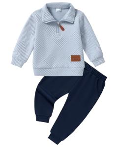 Toddler Boy's Long Sleeve Sweatshirt and Pants Set