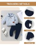 Toddler Boy's Long Sleeve Sweatshirt and Pants Set