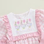 Silly Goose Smocked Dress for Toddler Girls