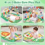 Joryuek Baby Gym Play Mat for Tummy Time