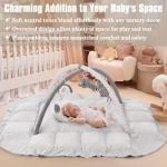 5-in-1 Plush Baby Play Gym and Activity Mat