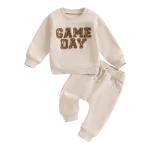 Toddler Color Block Sweatshirt and Joggers Set