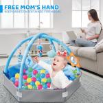Ocean Theme Baby Gym Play Mat & Ball Pit