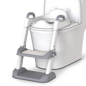 HBTower Adjustable Potty Training Seat with Ladder