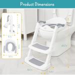 Potty Training Seat with Step Stool Ladder