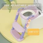 Potty Training Toilet Seat with Step Stool