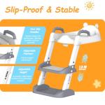 HBTower Adjustable Potty Training Seat with Ladder