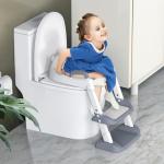 HBTower Adjustable Potty Training Seat with Ladder