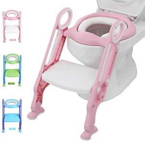 Adjustable Potty Training Seat with Step Stool