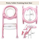 Adjustable Potty Training Seat with Step Stool