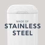 Diaper Genie Platinum Pail in Lilly White