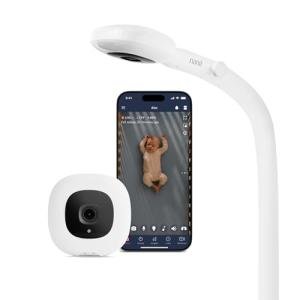 Nanit Pro Smart Baby Monitor - Camera & Floor Stand - 1080p Wi-Fi Video Camera, 2-Way Audio, See Your Baby from Anywhere, Sound/Motion/Cry Notifications, Night Vision