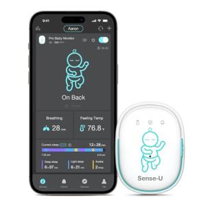 Smart Baby Monitor with Movement Trackers & Alerts