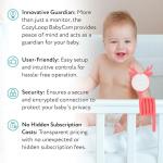 Cozyloop Smart WiFi Baby Monitor with Camera