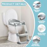 Cooseya Soft Non-Slip Toddler Toilet Seat Step
