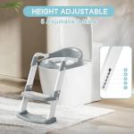 Cooseya Soft Non-Slip Toddler Toilet Seat Step