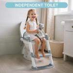 Cooseya Soft Non-Slip Toddler Toilet Seat Step