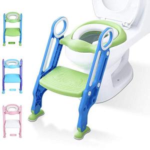 Kids Potty Training Toilet Seat with Step Stool