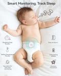 Smart Baby Monitor with Rollover and Heat Alerts