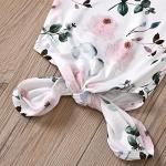 Moru Organic Cotton Floral Baby Girl Gown