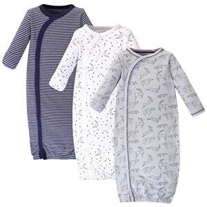 Organic Cotton Kimono Nightgown for Preemie Babies