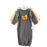 Hudson Baby Unisex Cotton Gowns, Forest Print