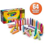 Crayola Washable Chalk Collection - 64 Count