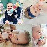 Pink Bunny Egg Teether and Rattle Toy