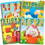 Easter Sticker Book Set for Kids Ages 4-8
