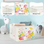 Easter Bunny Storage Basket for Toys and Clothes